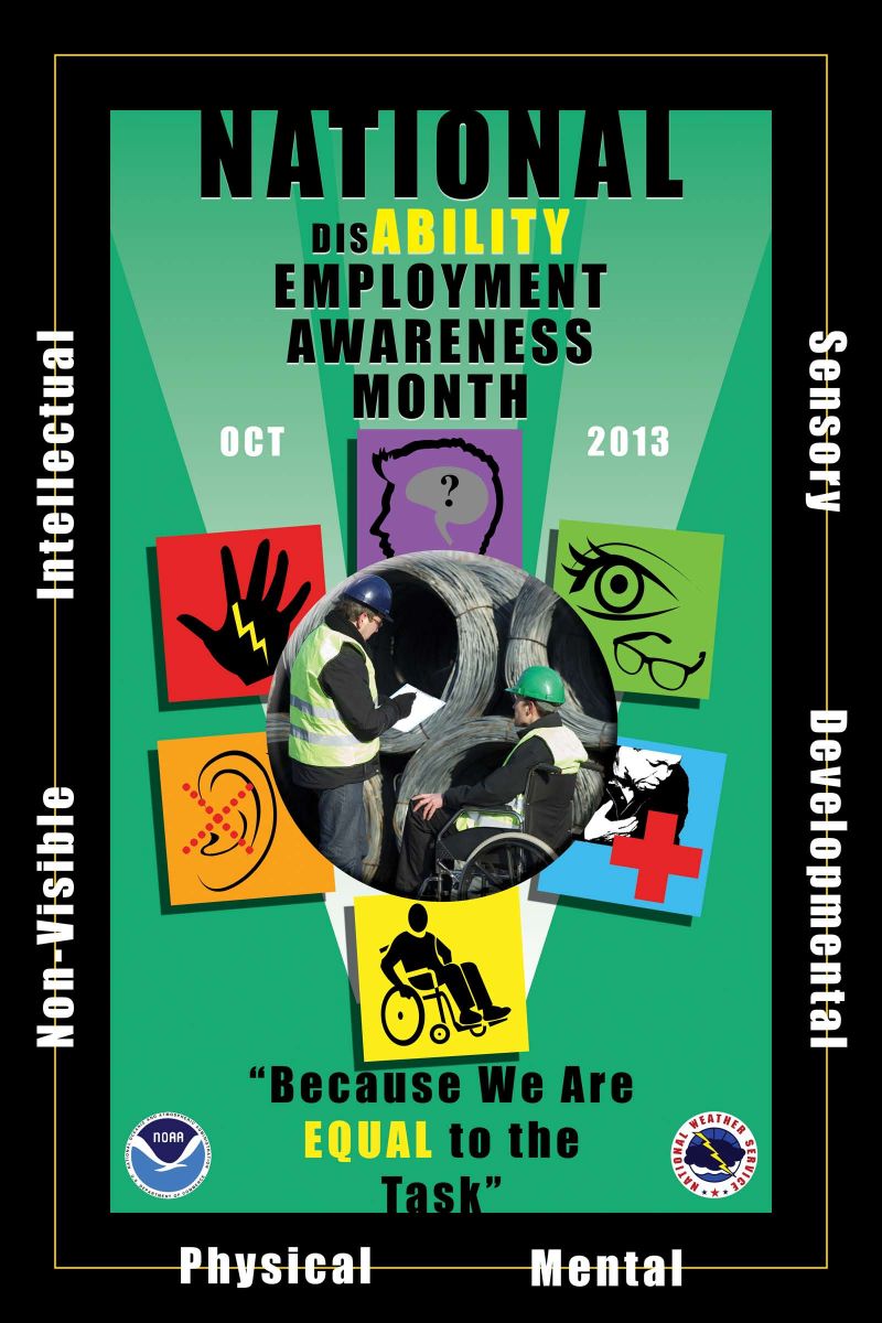 2013 Disability Awareness Month Poster Contest